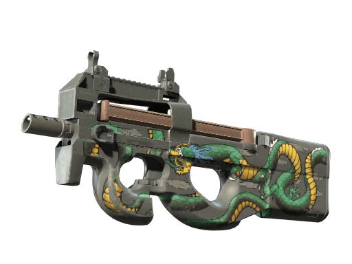 P90 | Emerald Dragon (Field-Tested)