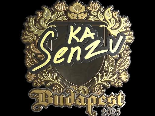 Sticker | Senzu (Gold) | Budapest 2025