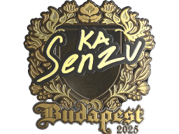 Sticker | Senzu (Gold) | Budapest 2025