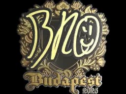 Sticker | br0 (Gold) | Budapest 2025