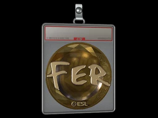 Sticker Slab | fer (Gold) | Katowice 2019