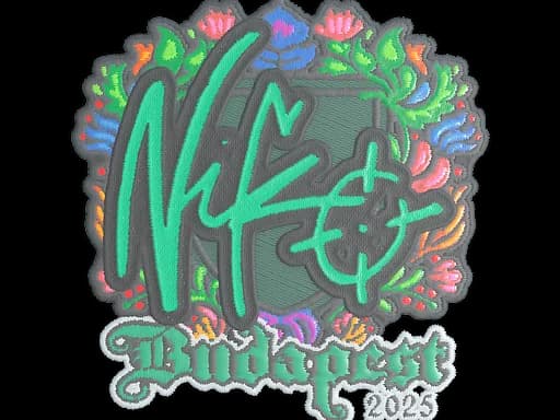 Sticker | NiKo (Embroidered) | Budapest 2025