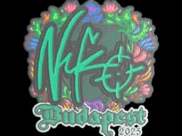 Sticker | NiKo (Embroidered) | Budapest 2025