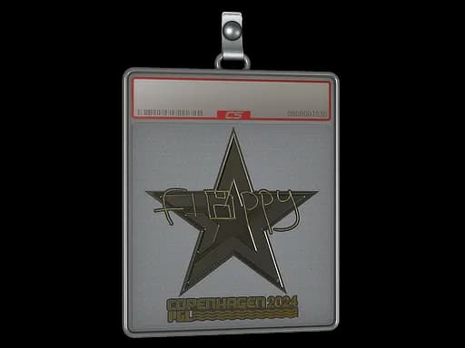 Sticker Slab | floppy (Gold) | Copenhagen 2024