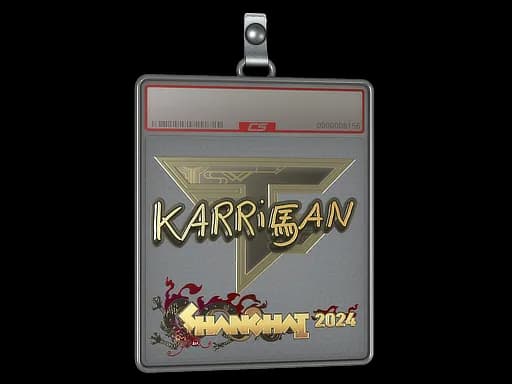 Sticker Slab | karrigan (Gold) | Shanghai 2024