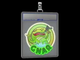 Sticker Slab | Green Gnar