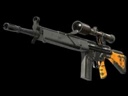 G3SG1 | Orange Kimono (Battle-Scarred)