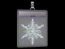 Sticker Slab | Snowfall (Glitter)