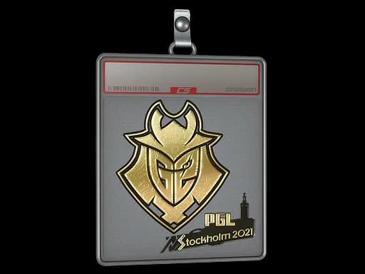 Sticker Slab | G2 Esports (Gold) | Stockholm 2021