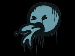 Sealed Graffiti | Puke (Wire Blue)