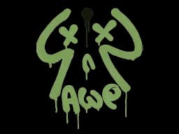 Sealed Graffiti | Recoil AWP (Battle Green)
