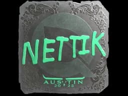 Sticker | nettik (Foil) | Austin 2025