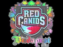 Sticker | RED Canids (Holo) | Budapest 2025