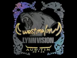 Sticker | westmelon (Holo) | Austin 2025