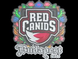 Sticker | RED Canids (Embroidered) | Budapest 2025