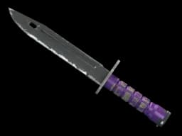 ★ StatTrak™ Bayonet | Ultraviolet (Well-Worn)