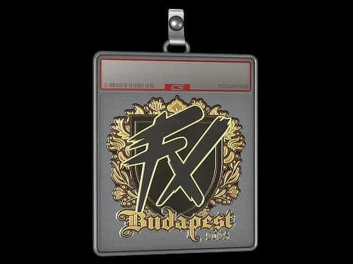 Sticker Slab | Fluxo (Gold) | Budapest 2025