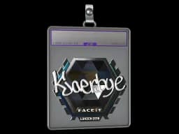 Sticker Slab | Kjaerbye (Foil) | London 2018