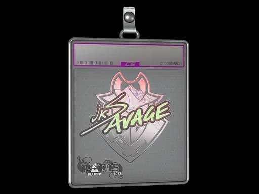 Sticker Slab | jks (Holo) | Paris 2023