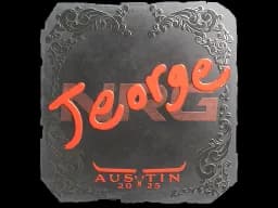 Sticker | jeorge (Foil) | Austin 2025