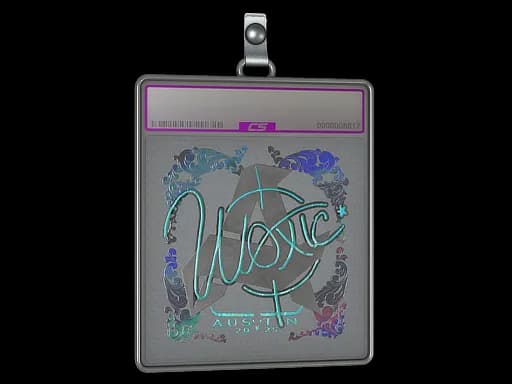 Sticker Slab | woxic (Holo) | Austin 2025