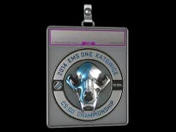 Sticker Slab | ESL Skull (Foil) | Katowice 2014