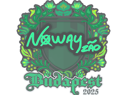 Sticker | noway | Budapest 2025