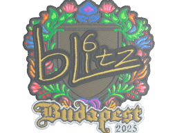 Sticker | bLitz (Embroidered) | Budapest 2025