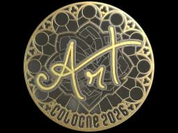 Sticker | arT (Gold) | Cologne 2026