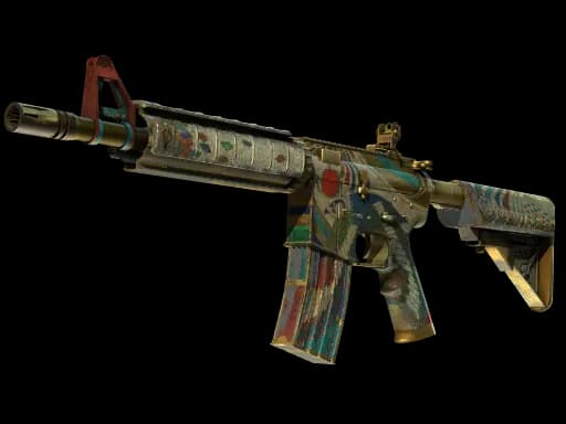 M4A4 | Eye of Horus (Battle-Scarred)