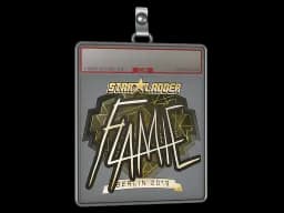 Sticker Slab | flamie (Gold) | Berlin 2019