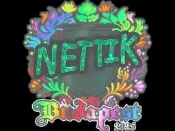 Sticker | nettik (Holo) | Budapest 2025
