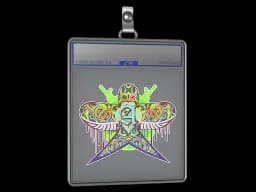 Sticker Slab | Green Swallow