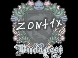 Sticker | zont1x | Budapest 2025
