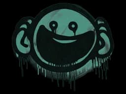 Sealed Graffiti | OMG (Frog Green)