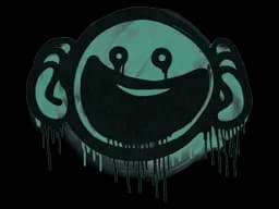 Sealed Graffiti | OMG (Frog Green)