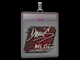 Sticker Slab | denis (Foil) | MLG Columbus 2016
