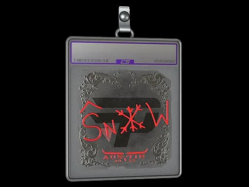 Sticker Slab | snow (Foil) | Austin 2025