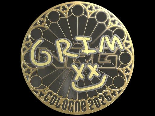 Sticker | Grim (Gold) | Cologne 2026