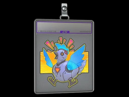Sticker Slab | Cyber Chicken (Holo)