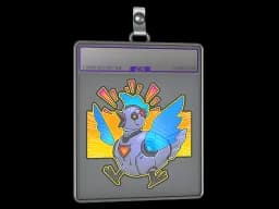 Sticker Slab | Cyber Chicken (Holo)