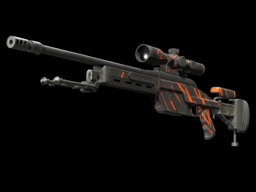 StatTrak™ SSG 08 | Slashed (Well-Worn)