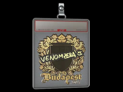 Sticker Slab | venomzera (Gold) | Budapest 2025