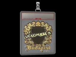 Sticker Slab | venomzera (Gold) | Budapest 2025