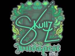 Sticker | skullz | Budapest 2025