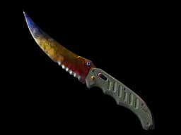 ★ StatTrak™ Flip Knife | Marble Fade (Minimal Wear)