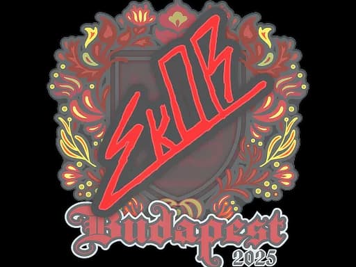 Sticker | sk0R | Budapest 2025