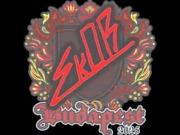 Sticker | sk0R | Budapest 2025