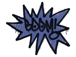 Sealed Graffiti | BOOM (SWAT Blue)