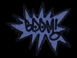 Sealed Graffiti | BOOM (SWAT Blue)